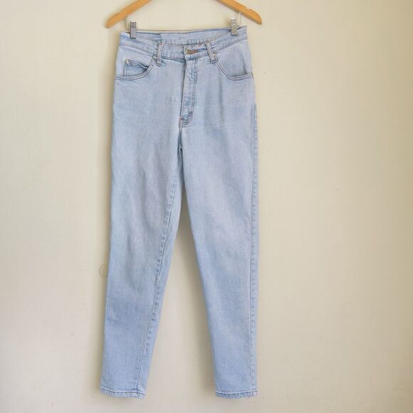 Vintage Levi’s Jeans Womens Sz 11 Orange Tab 10912 Tapered Leg Light Wash 90’s - Picture 1 of 16